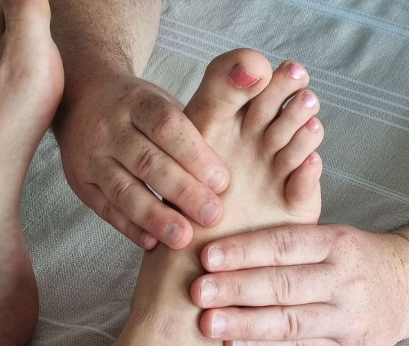 Fussreflexzonen Therapie